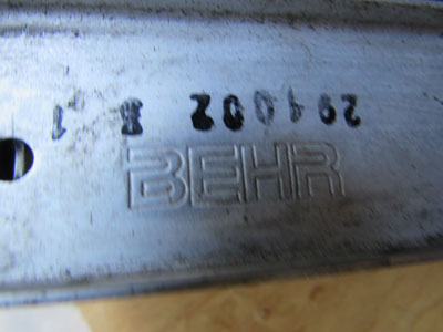 BMW Radiator, Behr 17117507972 E60 E63 E64 E653